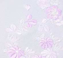 HCJ2526　在庫処分セール￥6200 → ￥2900　刺繍半衿 花刺繍　桜刺繍