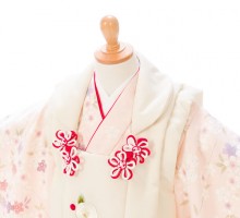 被布着物|レンタル衣装|七五三着物3歳　女の子(被布)フルセット(ピンク系 )|女の子(三歳)