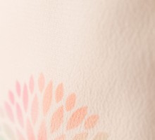 式部浪漫|KAGURA|七五三着物3歳　女の子|(被布)フルセット(オレンジ系)|女の子(三歳)
