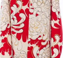 【和風館】赤に白の乱菊柄の振袖フルセット(赤系)|普通サイズ【1月】
