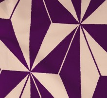 レトロな麻の葉文様柄の卒業式袴フルセット(紫/白系)|卒業袴(普通サイズ)8枚目
