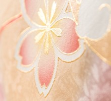 特選 高級正絹|女児産着|京友禅|伝統工芸品|金彩|お宮参り着物フルセット(ピンク系)|女の子