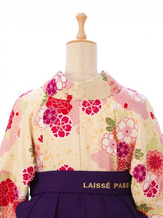 LAISSE PASSE(レッセパッセ)|卒業式袴フルセット(イエロー系)|卒業袴(普通サイズ)