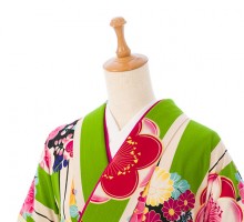 振袖袴|158〜163㎝|紅一点|卒業式袴フルセット(グリーン系)|卒業袴(普通サイズ)