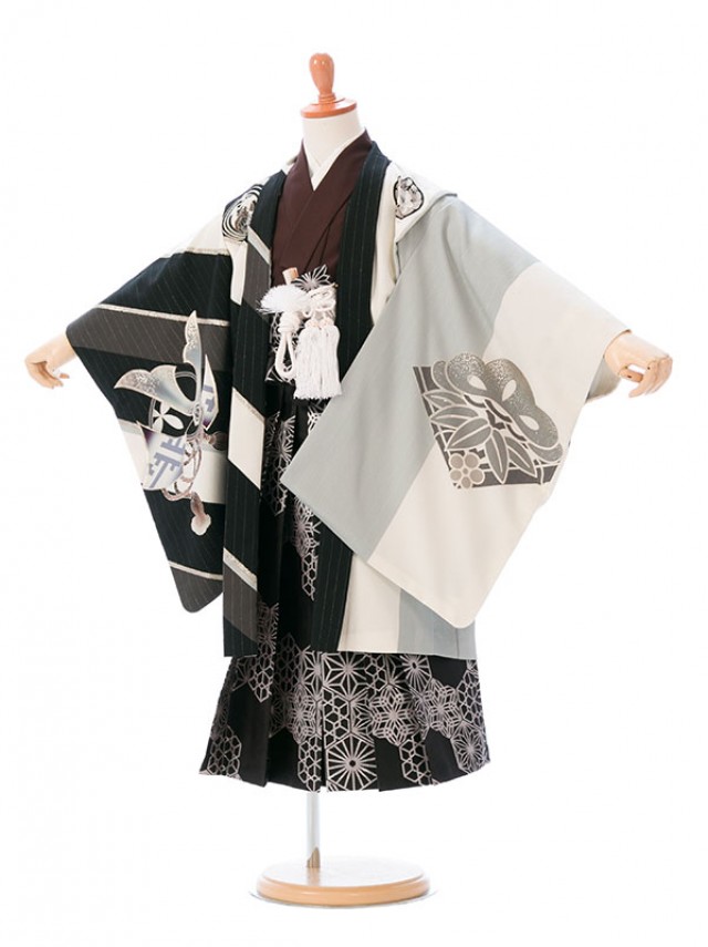 JAPANSTYLE|上質な七五三衣装レンタル|七五三着物フルセット(ブルー系)|男の子(5歳)　