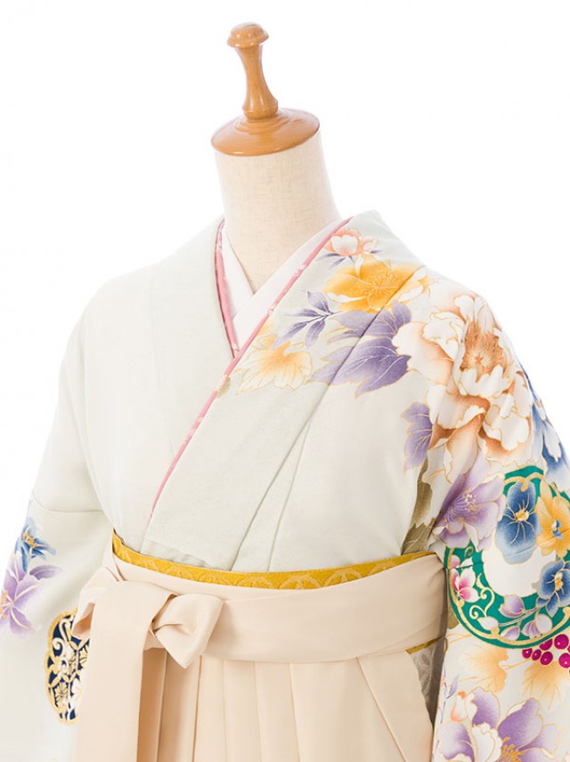 レンタル袴|158〜163cm|卒業式袴フルセット(グリーン系)|卒業袴(普通サイズ)