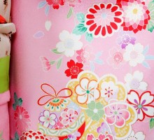 7-854	【七五三レンタル　七歳女の子】	きれいめピンクのグラデ☆