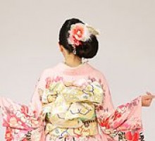 牡丹　蝶　藤模様柄の振袖フルセット(ピンク系)|普通サイズ【2〜12月】