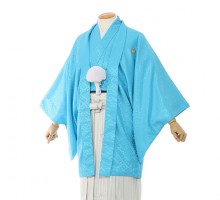 男性用袴 SV1-5-2 ブルー菱形(大)|銀縞袴