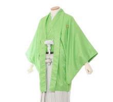 男性用袴 SV24-5-1 黄緑菱形(大)|銀縞袴
