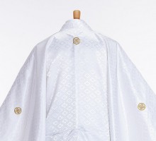 男性用袴 SV69-6-4 白菱形(大)|青銀縞袴