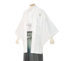 男性用袴 SV71-5-1 白菱形|緑ぼかし縞袴