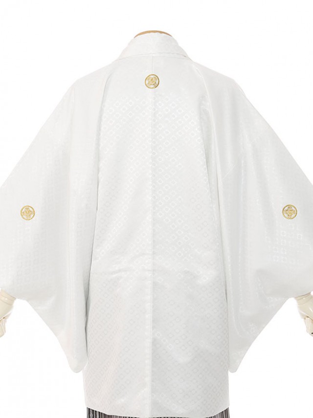 男性用袴 SV71-5-3 白菱形|銀ぼかし縞袴