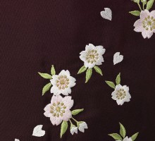 大きな桜柄の卒業式袴フルセット(ベージュ系)|卒業袴(普通サイズ)