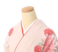 牡丹菊文様の卒業式袴フルセット(ピンク系)|卒業袴(普通サイズ)