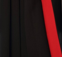 鶴×矢絣柄の卒業式袴フルセット(黒/白系)|卒業袴(小さいサイズ)(スモール)