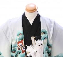 七五三　5歳　着物　羽織袴セットレンタル    E-5-960