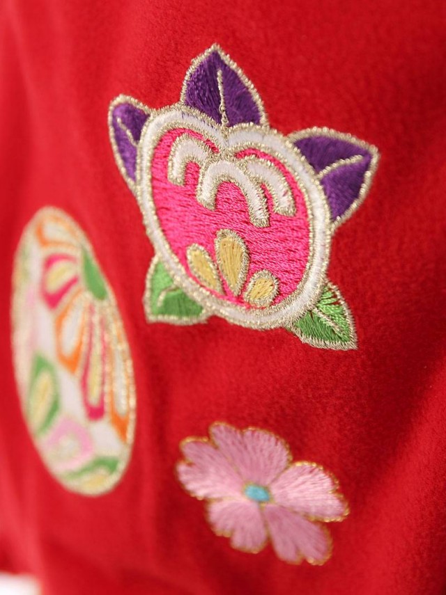 乙葉　被布着物|桜柄の七五三着物3歳　女の子(被布)フルセット(ピンク系)|女の子(三歳)　