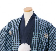 小学生　卒業式　袴|ハーフ成人式|小学生　卒業式袴(ブルー系)|男の子(小学生袴)