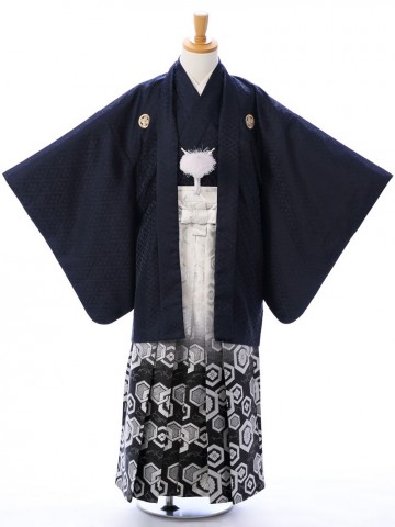 ジュニア紋付き羽織袴　レンタルフルセット　小学校　卒業式に人気です!