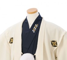 袴レンタル　小学校卒業式　紋付き袴(白系)|男の子(小学生袴)(5枚目)