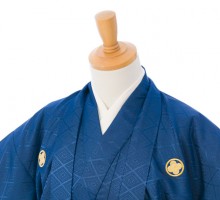 袴レンタル 小学生 |150〜155cm|卒業袴フルセット(ブルー系)|男の子(小学生袴)