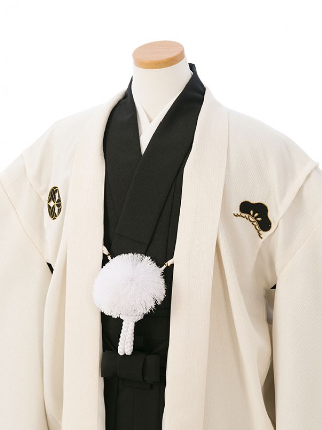 小学生　卒業式　袴|ハーフ成人式|小学生　卒業式袴(白系)|男の子(小学生袴)5