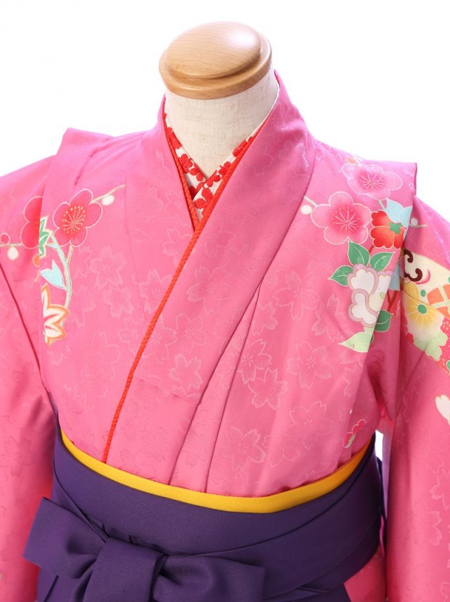 袴レンタル　卒園式　着物　椿姫