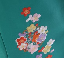 袴　スモールサイズ|卒業式袴フルセット(オレンジ系)|女の子(小学生袴)GR-068_H191