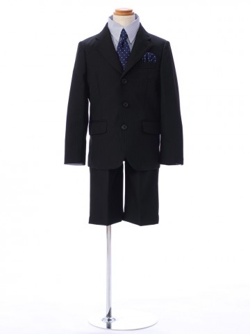 入学式スーツ(7歳)子供フォーマルスーツ(黒系)|男の子(スーツ)