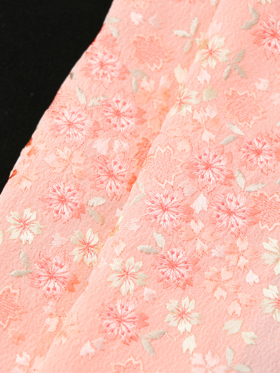 【SALE】在庫処分￥3,800 → ￥1,300　刺繍半衿 桜刺繍 HCJ2501　