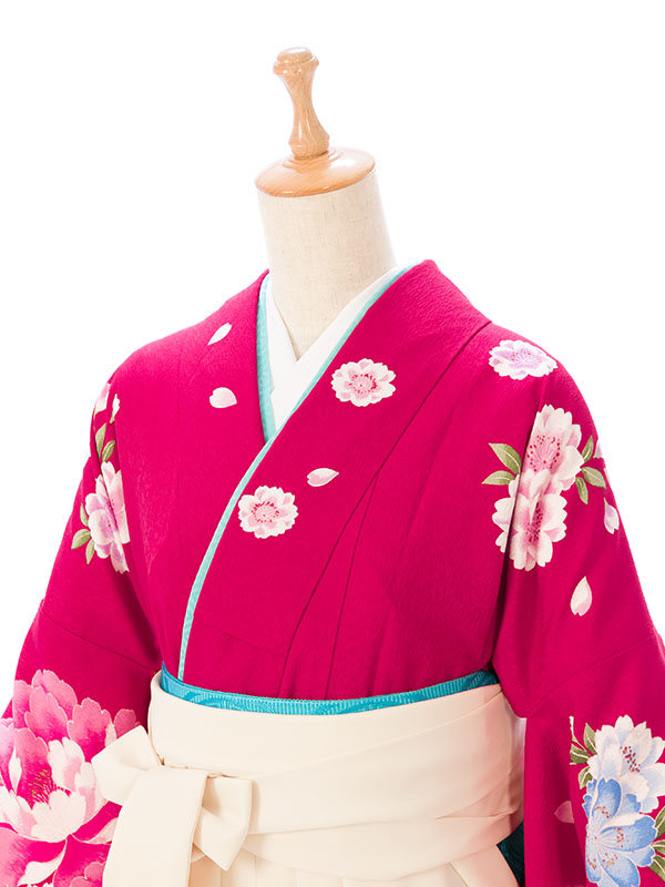 袴セット ローズピンク|163～168cm前後 卒業式袴フルセット(ピンク系)|卒業袴(普通サイズ)