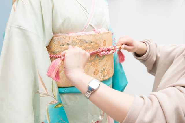帯締めの結び方